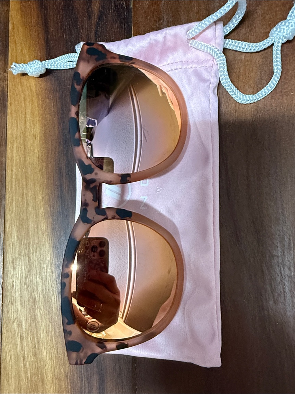 Blenders Polarized Heart Rush Women’s Tortoiseshell Pink Lens Sunglasses